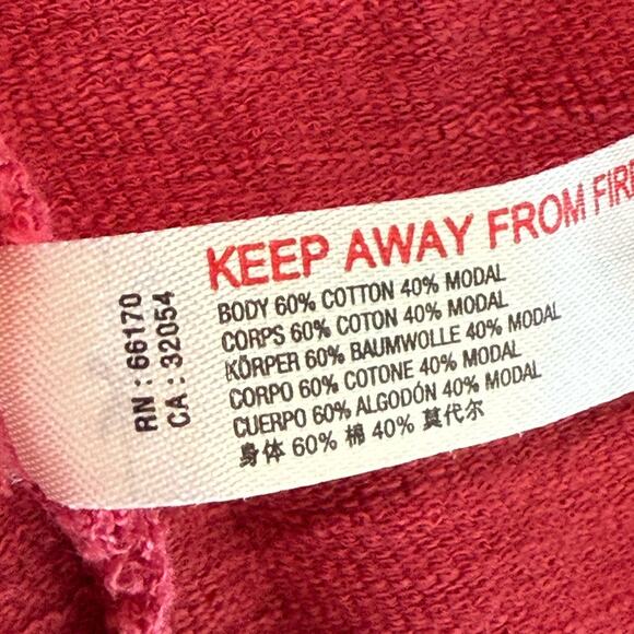 Anthropologie Saturday Sunday Kathie Flounced Mini Dress Pink‎ Red-Small - Picture 9 of 10